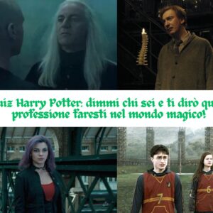 Quiz Harry Potter: dimmi chi sei e ti dirò quale professione faresti nel mondo magico!