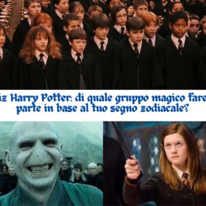 Quiz Harry Potter: di quale gruppo magico faresti parte in base al tuo segno zodiacale?