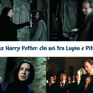 Quiz Harry Potter: chi sei tra Lupin e Piton?