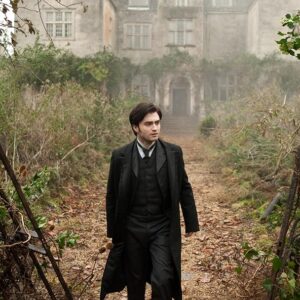 woman in black