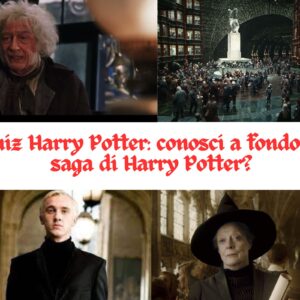 Quiz Harry Potter: conosci a fondo la saga di Harry Potter?