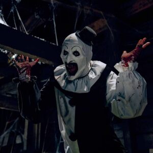 Terrifier 3: l’attore di Art il Clown ha “quasi vomitato” girando una scena