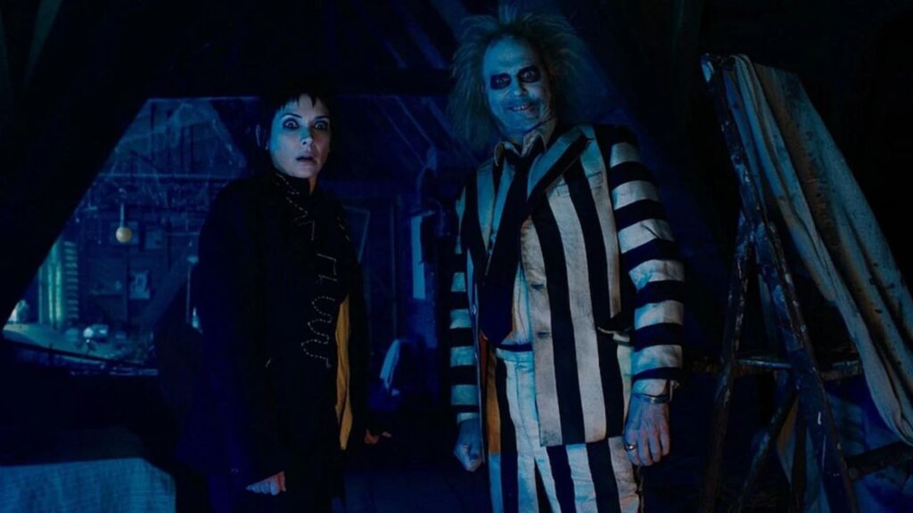 Beetlejuice 2, il sequel batte il record della carriera di Tim Burton con un’apertura spettrale