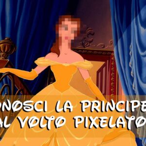 Disney Quiz: riconosci la principessa dalla testa pixelata!