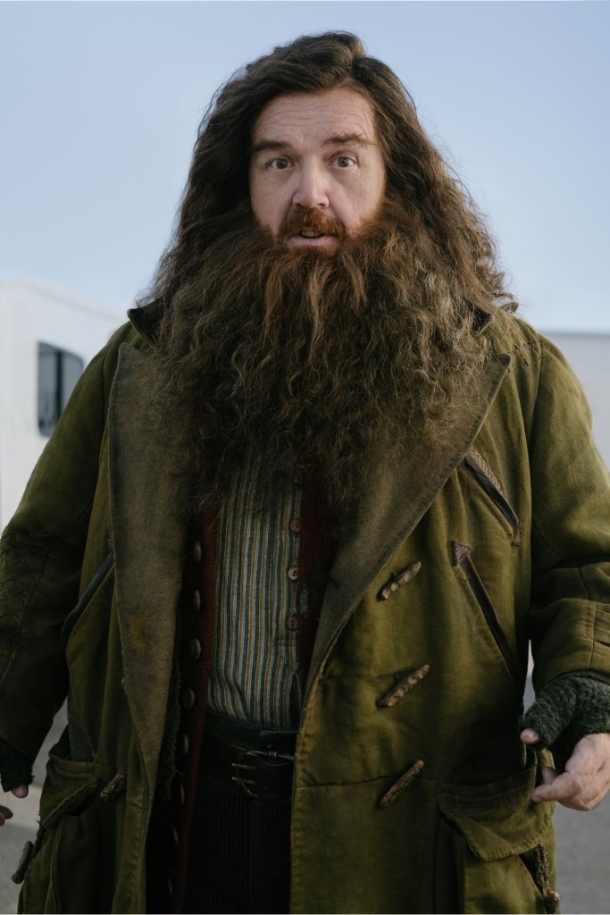 Harry Potter: Nick Frost nei panni di Hagrid nella nuova immagine della serie 1 nick frost